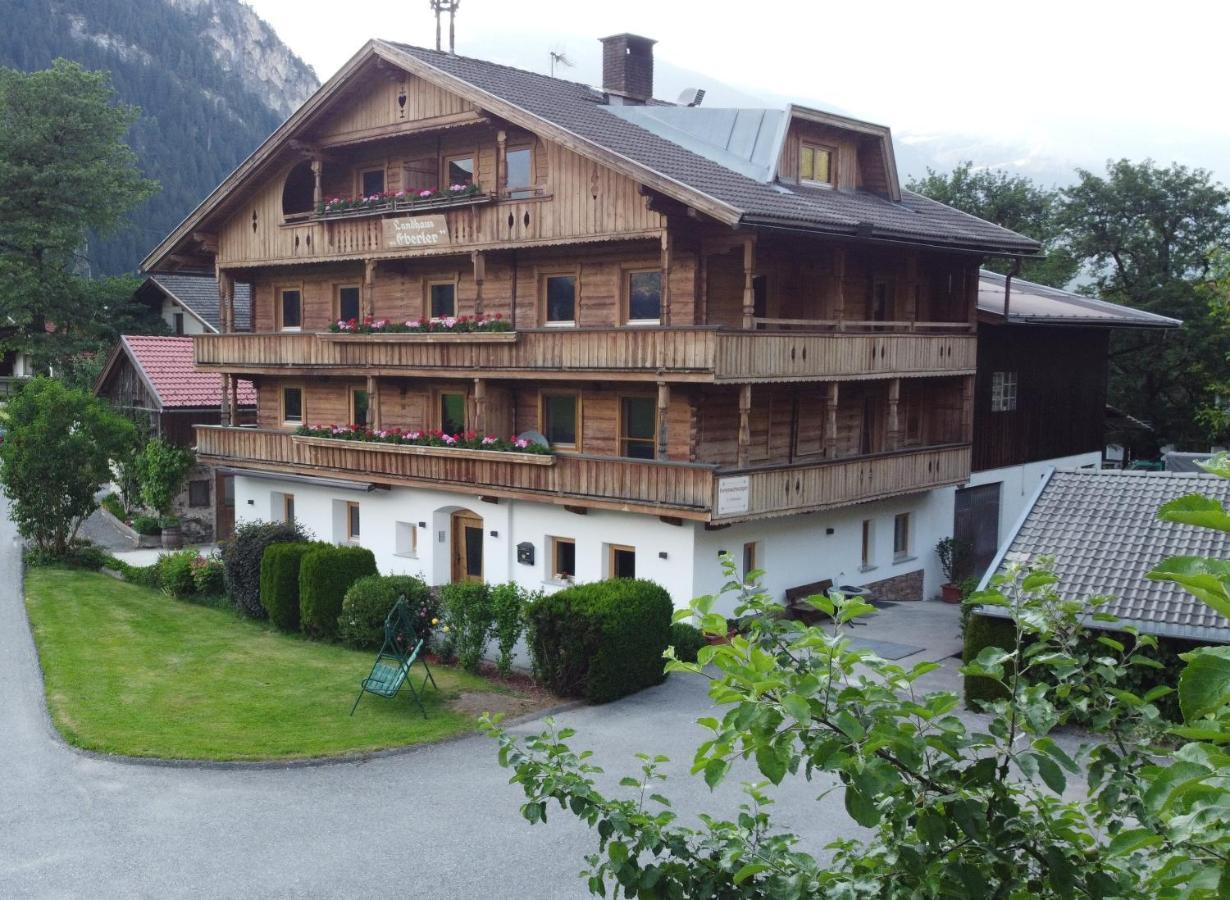 Landhaus Eberler Mayrhofen Eksteriør billede